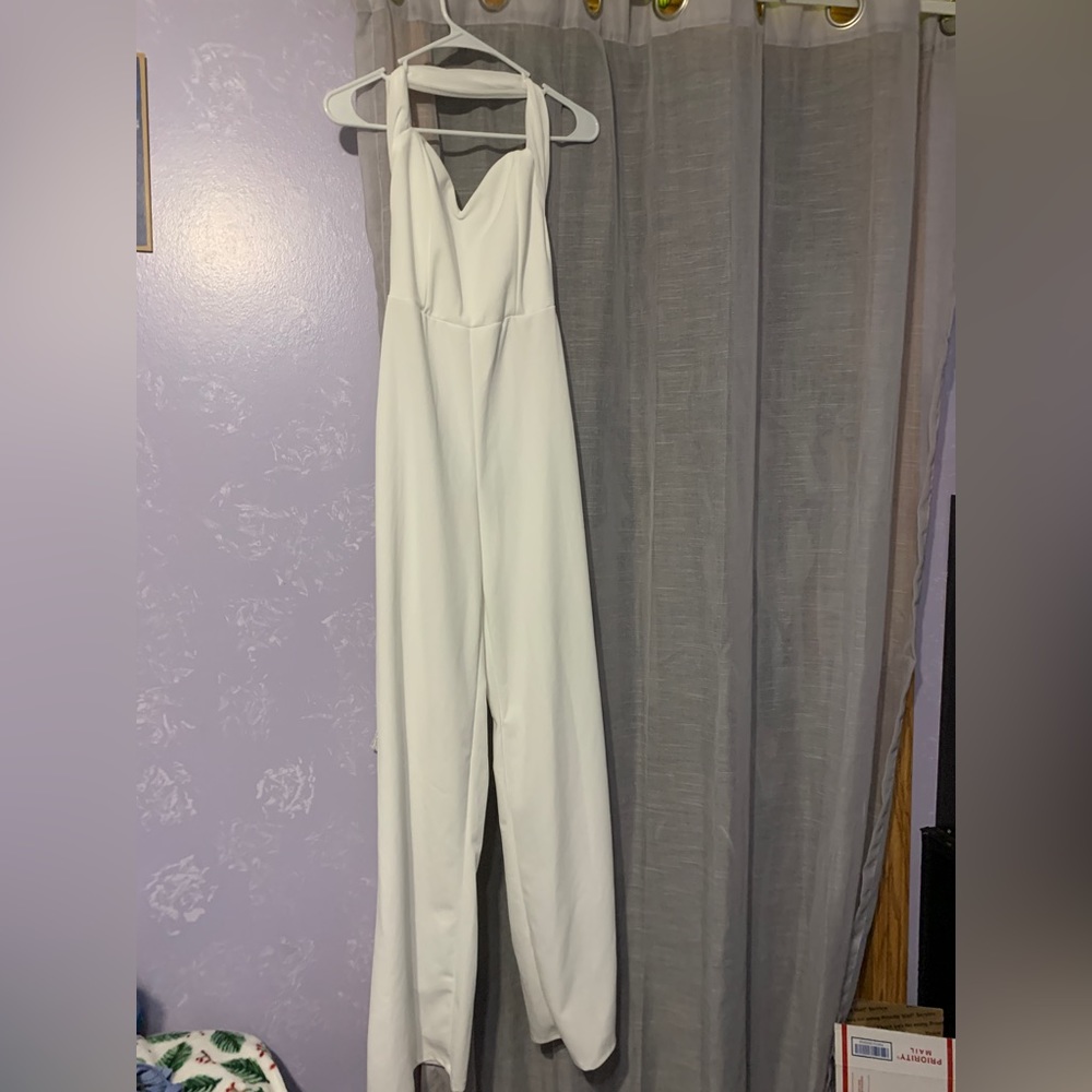 White Bridal jumpsuit